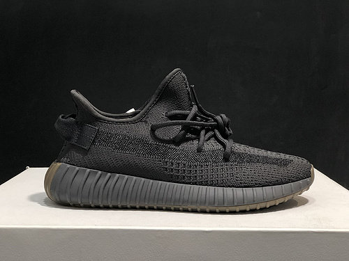 The black meteor explodes the black angel 2.0 Yeezy Boost 350 V2 _Cinder Reflective_ Black Gel Black Meteor Side is full of Tianxing-67d5a28d